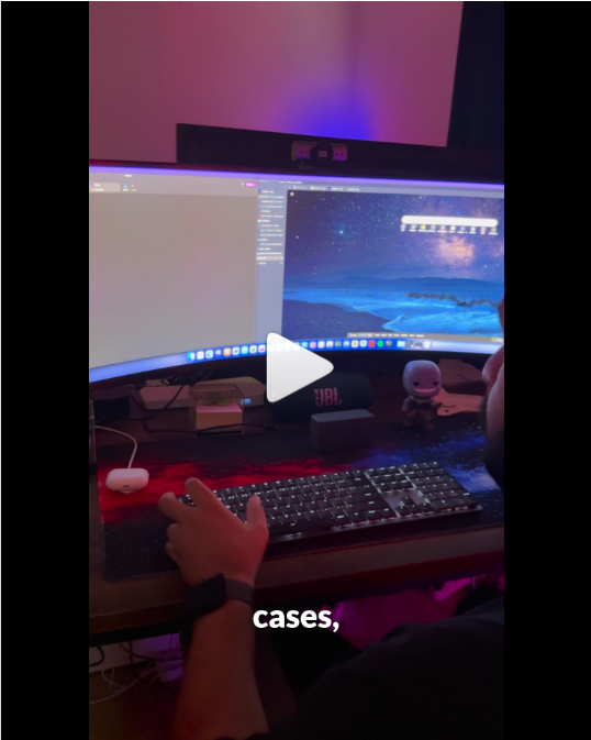 Actual frame from Matthew’s video: What makes a proof of concept useful?