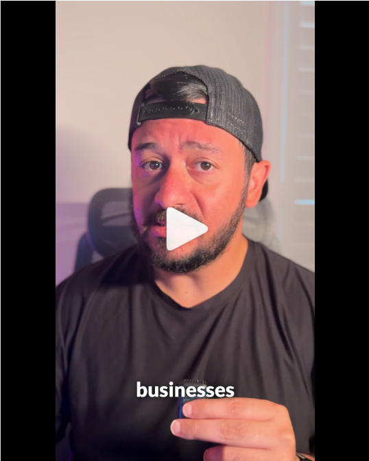 Actual frame from Matthew’s video: Budgeting for a side business