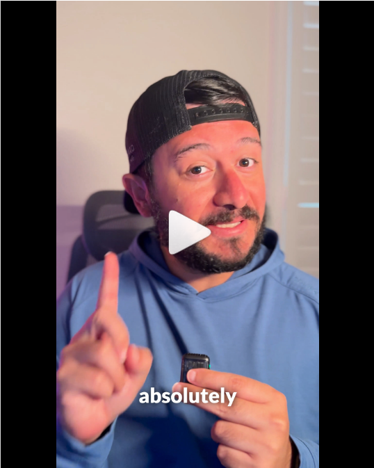 Actual frame from Matthew’s video: Scoring a fictional security vendor