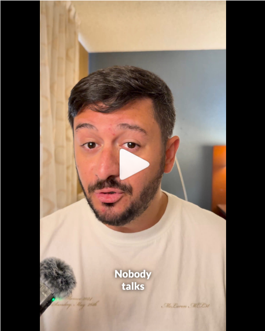 Actual frame from Matthew’s video: Keeping routines on the road