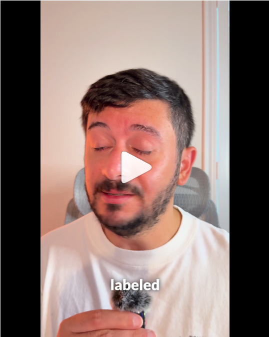 Actual frame from Matthew’s video: A decoy document, an early signal