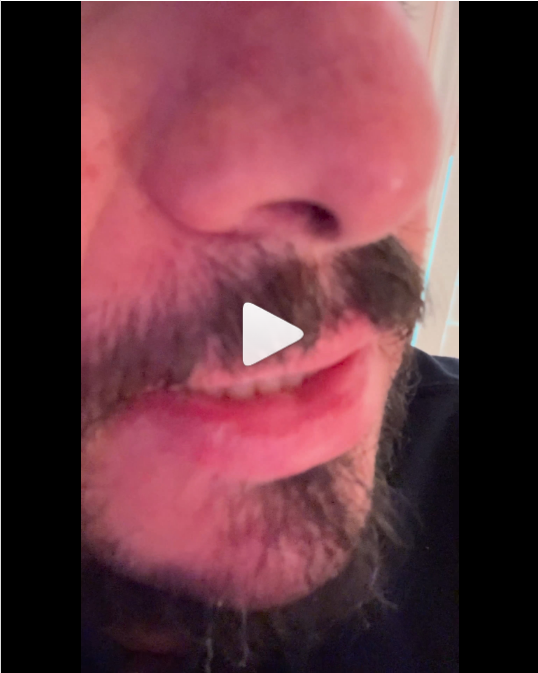 Actual frame from Matthew’s video: Inside my AI-assisted editing workflow